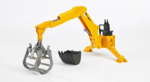 BRUDER 02338 (2338) 02301 (2301) - Závěsný bagr za traktor