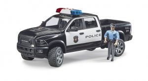 BRUDER 02505 (2505) Terénní auto RAM 2500 POLICIE s figurkou