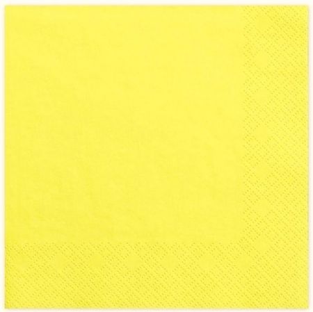 Ubrousky MAKI Unikolor L (20ks) Yellow