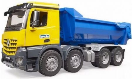 BRUDER 03623 3623 Nákladní auto MB Acros sklápěč - MODRÁ KORBA