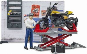 BRUDER 62102 (62102) Motodílna 2020, motocykl, figurka