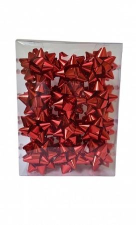 Rozeta brokátová 14cm 4ks
