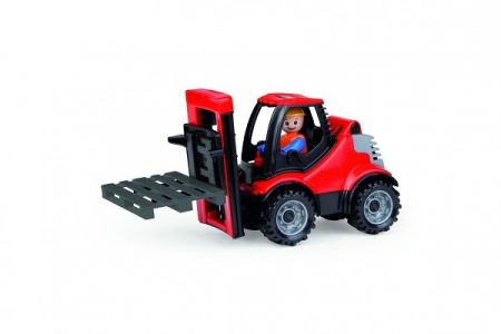 Auto Truckies vysokozdvižný vozík s paletou plast 22cm s figurkou v krabici 24m+