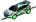 Auto Carrera GO!!! Škoda Fabia RS Rally 2 plast 9cm zelené na kartě
