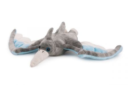 Pterosaur plyš 40x28cm šedivý 0m+