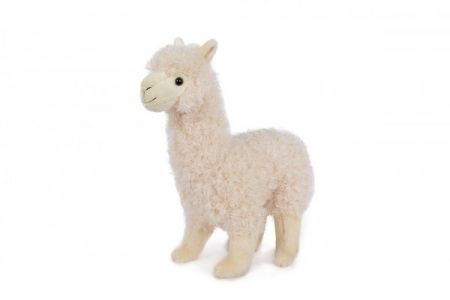 Lama Alpaka plyš 30cm bílá 0m+