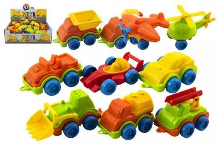Vozidlo dopravní 11cm 12druhů