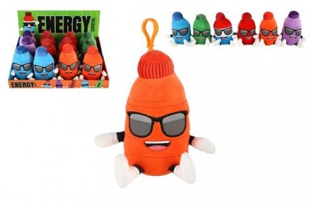 Energy drink přívěsek 15cm 6 barev 12m+