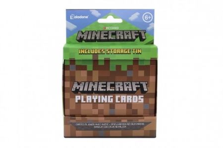Hrací karty Minecraft v krabičce 11x15,5x2,5cm