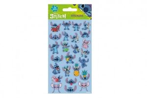 Samolepky Lilo a Stitch modré 25ks ve fólii