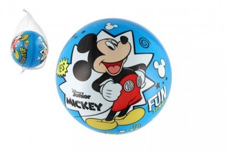 Míč Disney Mickey červený, modrý, 23 cm