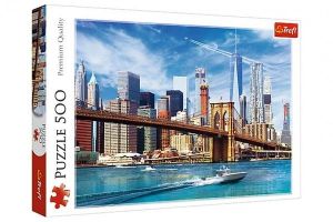 Puzzle Výhled na New York 500 dílků