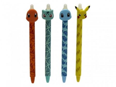Tužka/pero gumovací Pokémon 15cm plast 6 barev