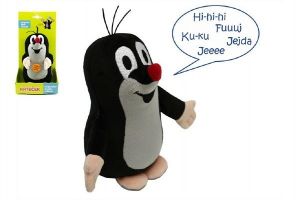 Krtek 16 cm mluvící, 1+, plyšová hračka