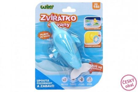 Delfín natahovací do vany 14 cm - český obal