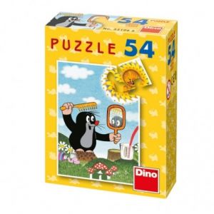 DINO Puzzle Krteček 8x jinak 54 dílků minipuzzle