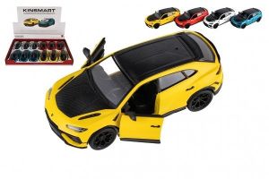 Auto Kinsmart Lamborghini Urus Performante 1:40 kov/plast 12,5cm 4 barvy na zpětné nat. 12