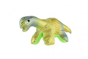 Dinosaurus plněný pískem 320g mačkací antistresový látka 22cm v sáčku