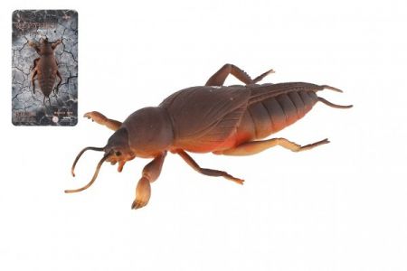 Krtonožka antistresový natahovací silikon 18cm na kartě