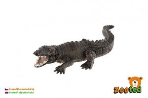 Krokodýl západoafrický zooted plast 17cm