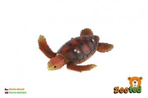 Kareta obecná želva zooted plast 8cm