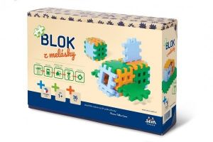 První stavebnice BLOK z melásky