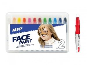 Barvy na obličej 12ks set MFP