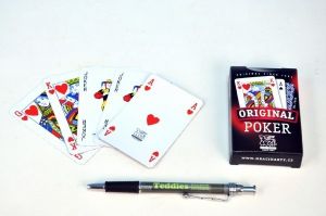 MEZUZA Karty POKER 1666 papír