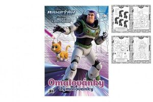 Omalovánka A4 - Rakeťák