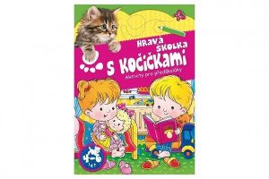 Pracovní sešit Hravá školka s kočičkami CZ verze 20x28,5cm