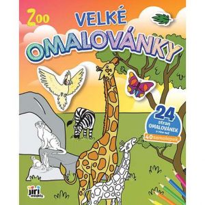 Omalovánky velké ZOO 4284-4