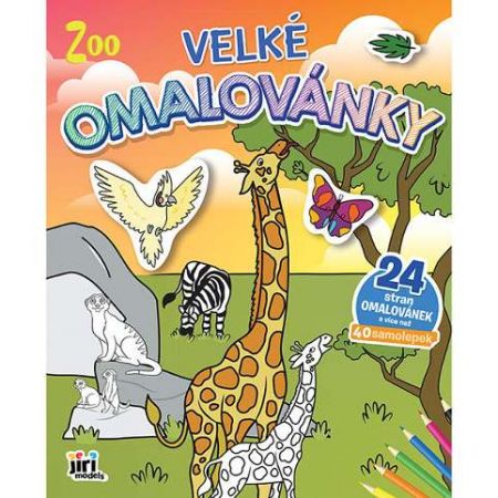 Omalovánky velké ZOO 4284-4