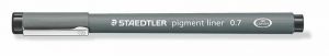 Liner "Pigment Liner", černá, 0,7 mm, STAEDTLER