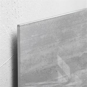 Magnetická skleněná tabule, 46x91 cm, SIGEL, "Artverum®", textura betonu