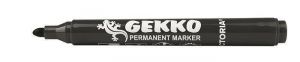 Permanentní popisovač "Gekko", černá, 1-3mm, kuželový hrot, VICTORIA