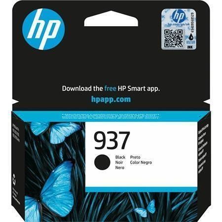 4S6W5NE Inkoustová cartridge HP 937, pro tiskárny Officejet Pro 9120e, 9130e, černá, 1250