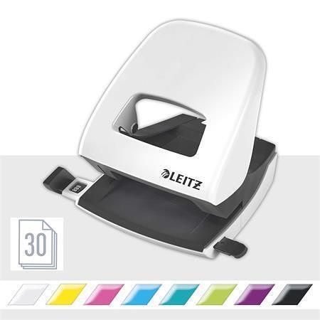 Děrovačka "Nexxt Style 5008", bílá, 30 listů, LEITZ