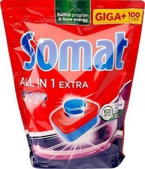 Tablety do myčky "All in 1 Extra", 100 ks, SOMAT 033-006-000-0065