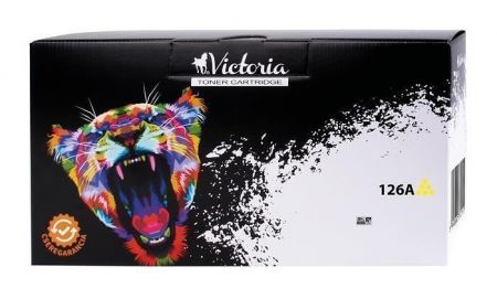 CE312A Inkjet cartridge pro tiskárny ColorLaserJet Pro CP1025, 1000 str., 126A žlutá, VICT
