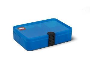 Úložný box s přihrádkami, modrá, LEGO 40840800
