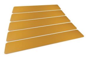 Podlahové značení "Přechod pro chodce", žlutá, 20 x 120 cm, 5 ks/balení, DURABLE 181004