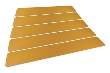 Podlahové značení "Přechod pro chodce", žlutá, 20 x 120 cm, 5 ks/balení, DURABLE 181004
