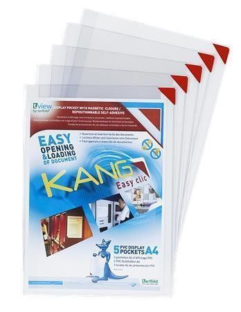 Prezentační složka "Kang", červená, A3, samolepící, TARIFOLD