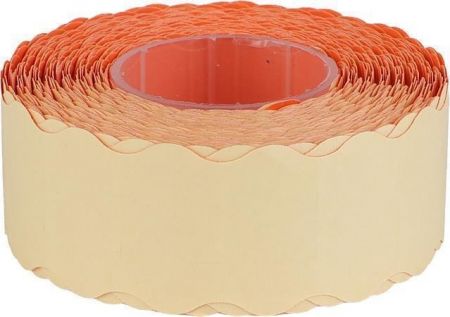 Cenové etikety, 22x12 mm, oranžové