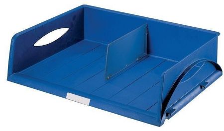 Odkladač "Sorty Jumbo", modrá, A3, plast, LEITZ