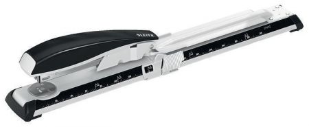 Sešívačka "Nexxt 5560", černá, prodloužené rameno, 24/8, 40 listů, LEITZ