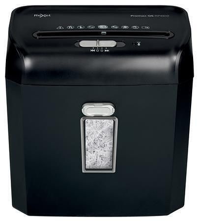 Skartovací stroj "ProMax QS RPX612", 6 listů, křížový řez, REXEL 2104579EU