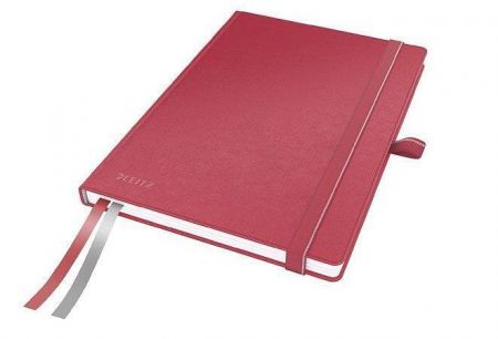 Zápisník "Complete", červená, linkovaný, A5, 80 listů, LEITZ