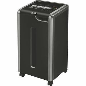 Skartovací stroj "Powershred 325Ci", křížový řez, 22-24 listů, FELLOWES