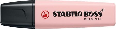 Zvýrazňovač "BOSS original NatureCOLORS Wildflowers", blush růžová, 2-5 mm, STABILO 70/128